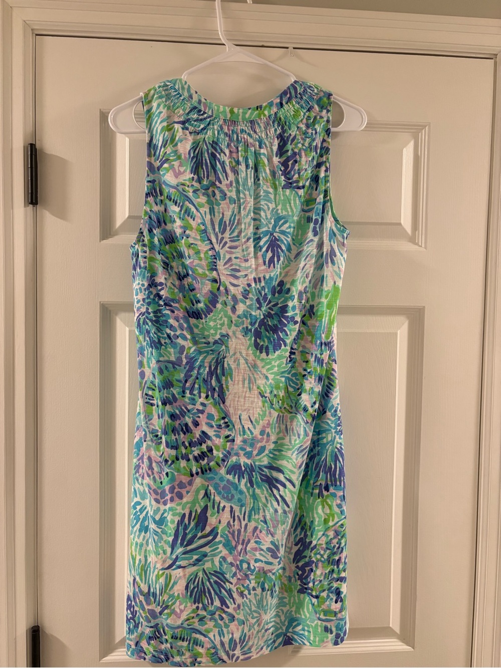 Lily Pulitzer Sleeveless Dress in Blue & Green - Picture 2 of 2